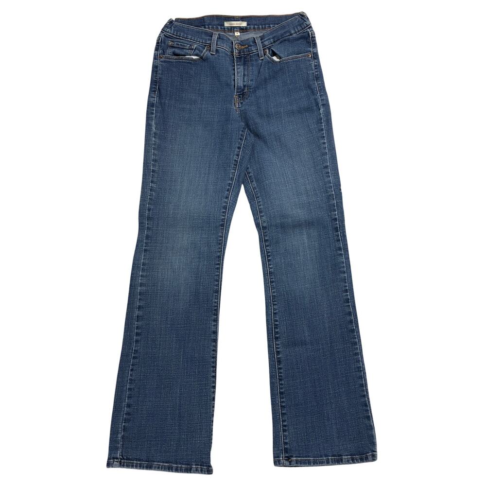Levi's Classic Bootcut Jeans Womens 4 Medium Wash Low Rise Denim Red Tab Rodeo